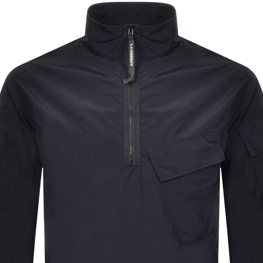 Alternative Image for ProductCP Company Half Zip Overshirt Jacket Navy2